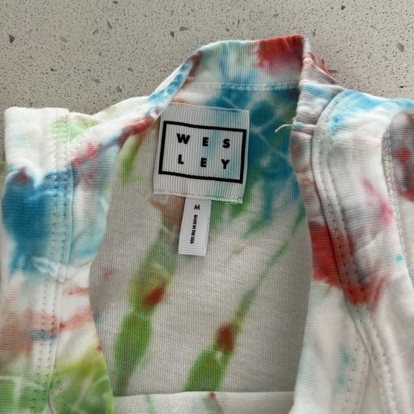 Wesley tie dye tank top - Picture 2 of 2